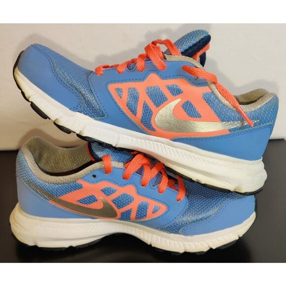 Girls Kids Youth Nike Downshifter 6 Light Blue 2015 DS Sneakers Shoes Size4 - Picture 13 of 16
